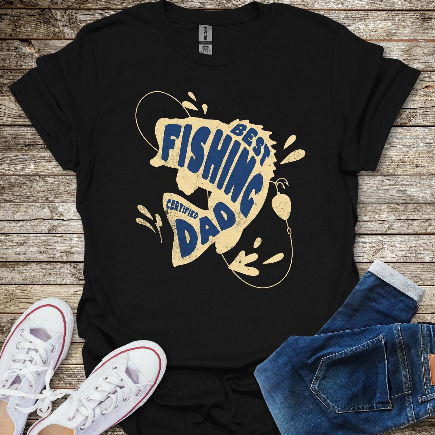 Best Fishing Dad T-Shirt