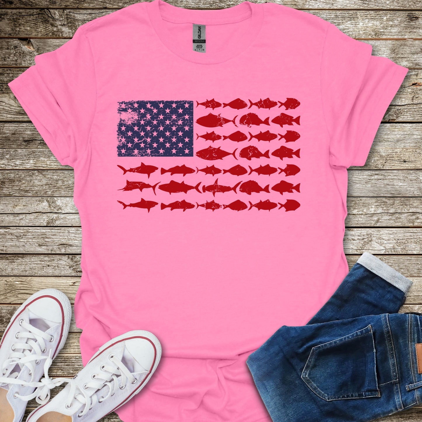 American Fish T-Shirt