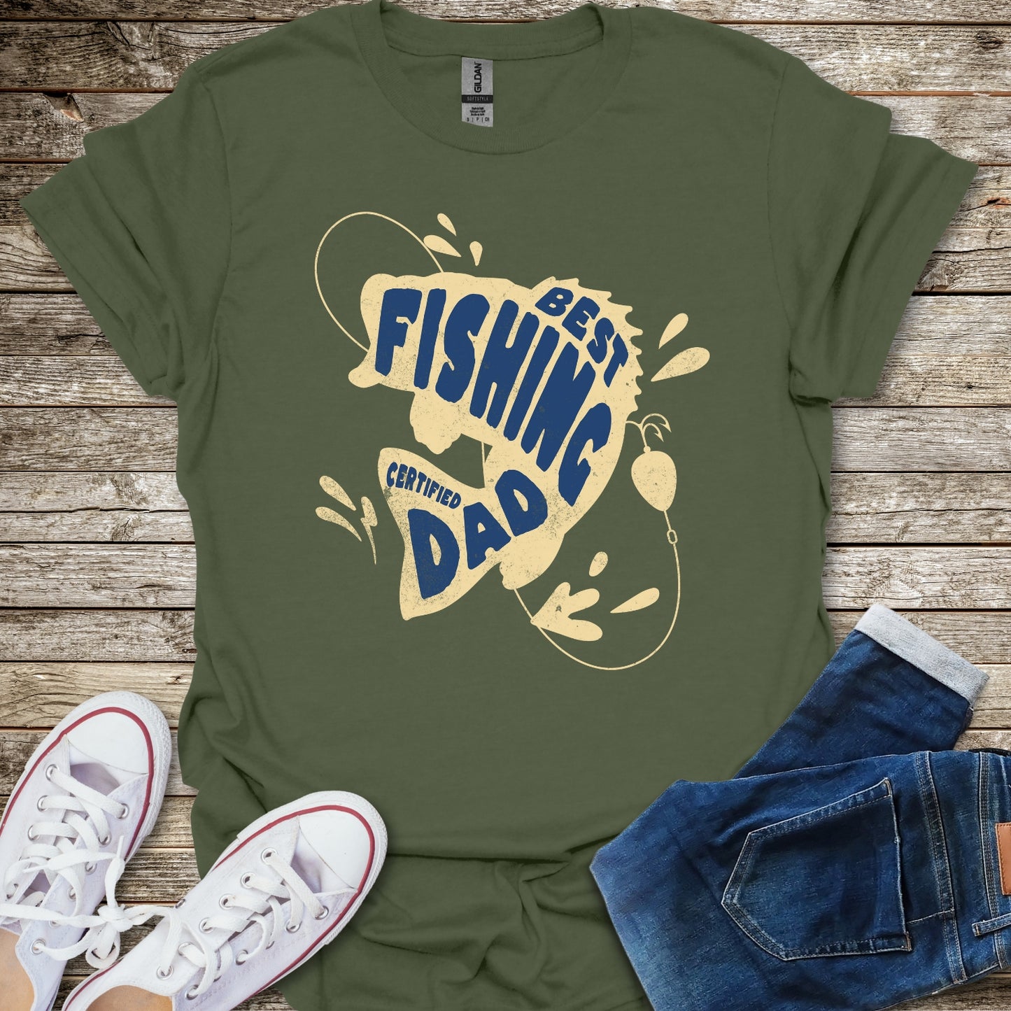 Best Fishing Dad T-Shirt