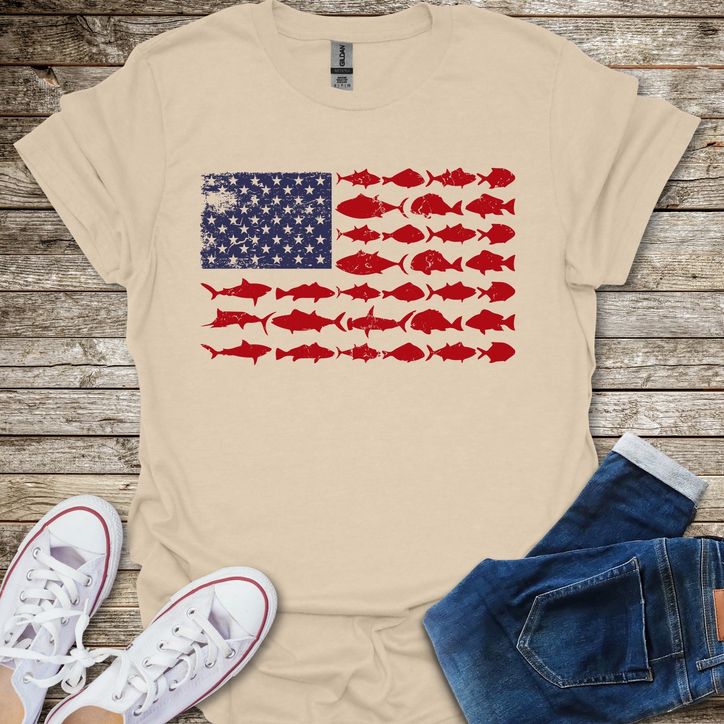 American Fish T-Shirt