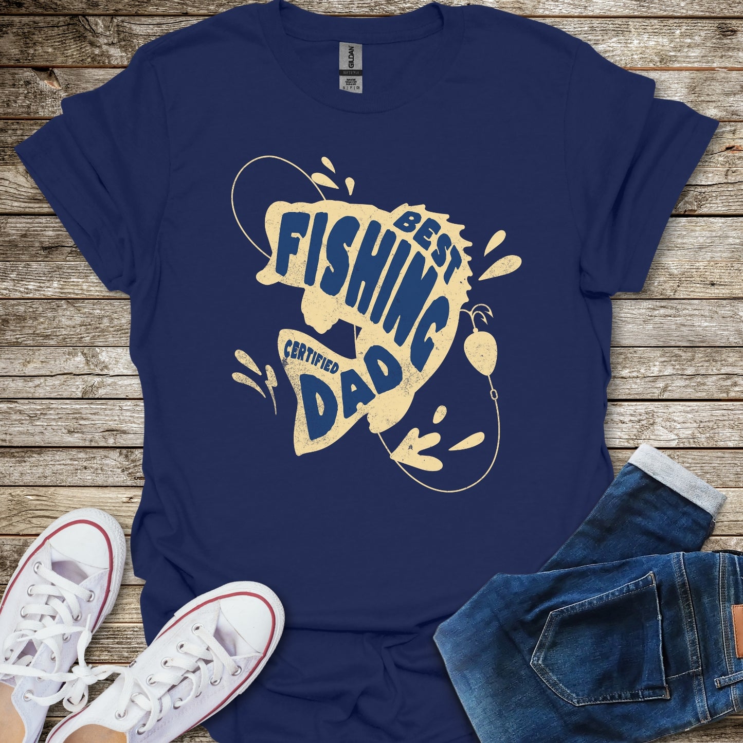Best Fishing Dad T-Shirt