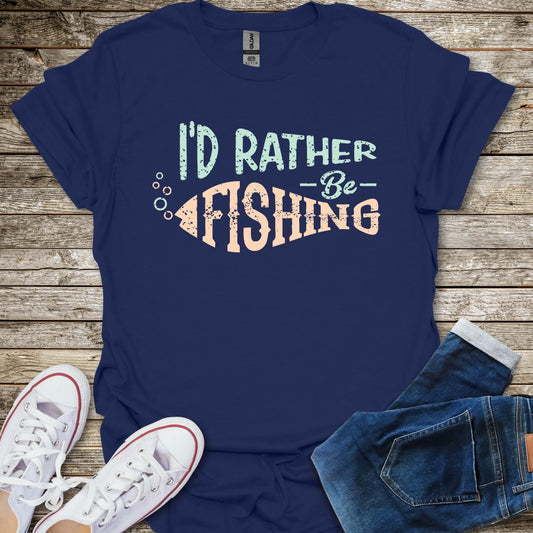 Rather be Fishing T-Shirt