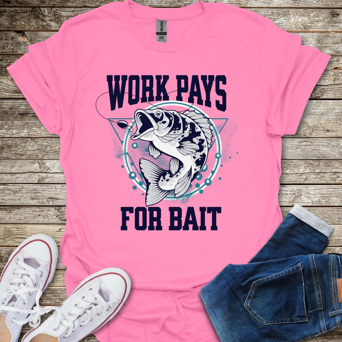 Work Pays For Bait T-Shirt