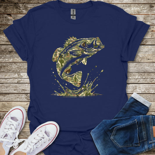 Camo Bass T-Shirt