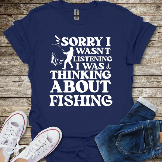 Thinking About Fishing T-Shirt