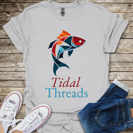 Fragmented Fin T-Shirt (Back Print)
