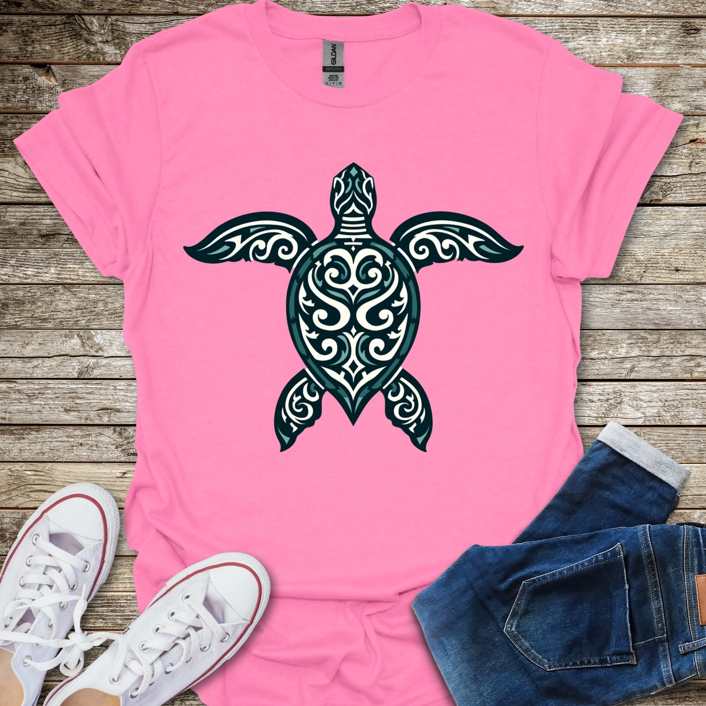 Tribal Turtle T-Shirt