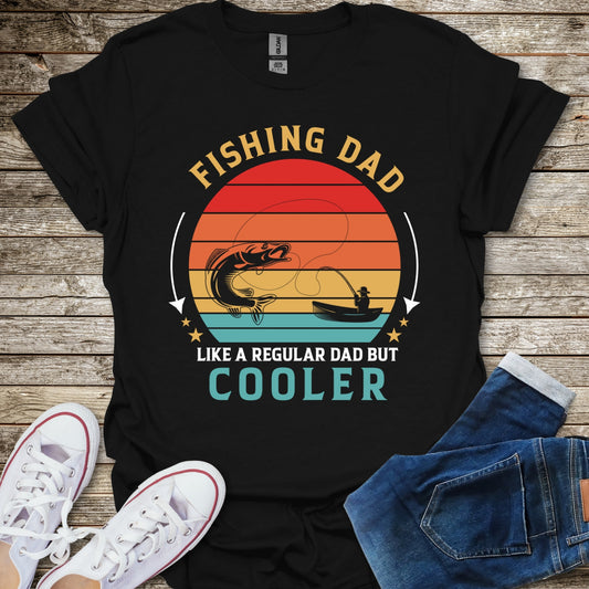 Retro Fishing Dad T-Shirt