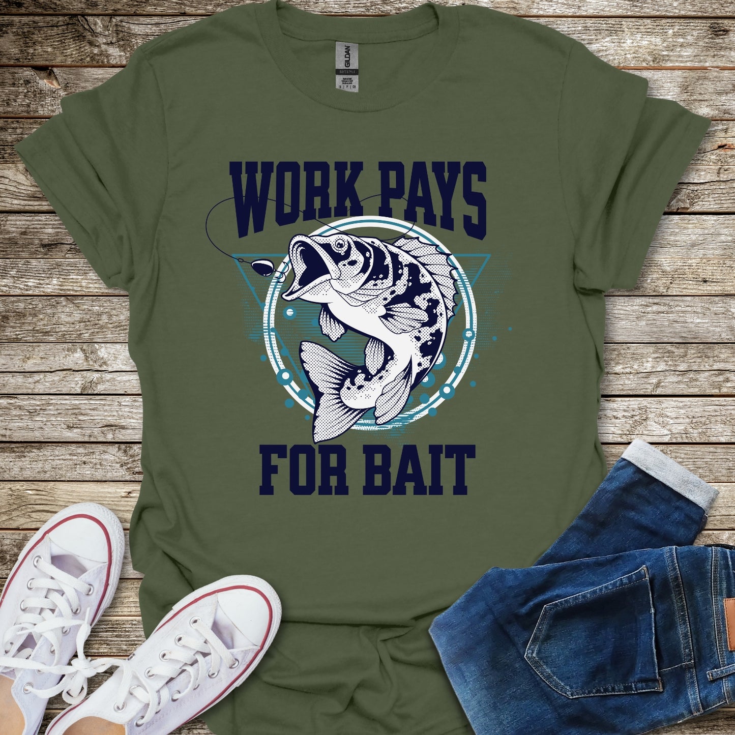 Work Pays For Bait T-Shirt