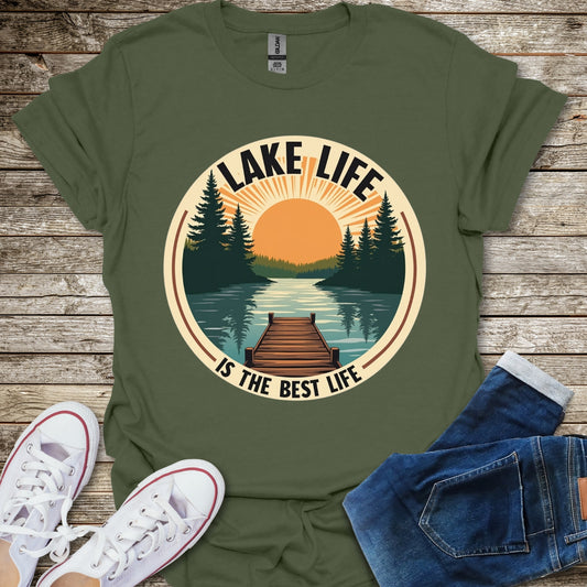 Lake Life Is the Best Life T-Shirt