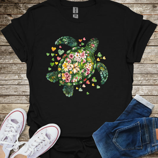 Blossom Sea Turtle T-Shirt