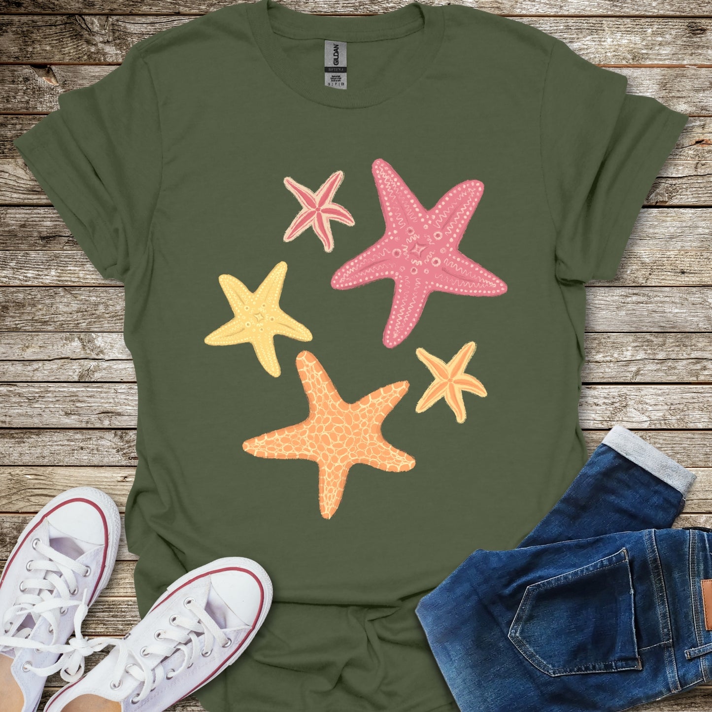 Starfish Family T-Shirt