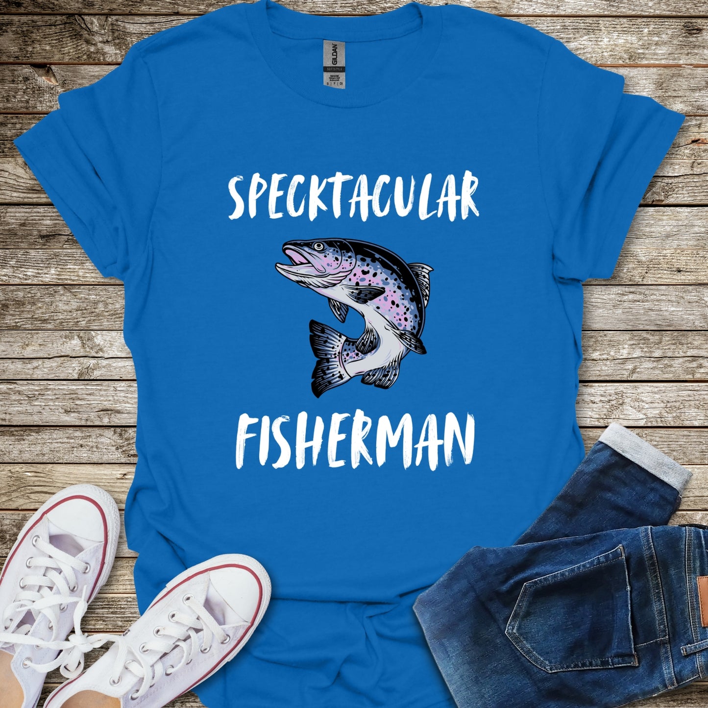 Specktacular Fisherman T-Shirt
