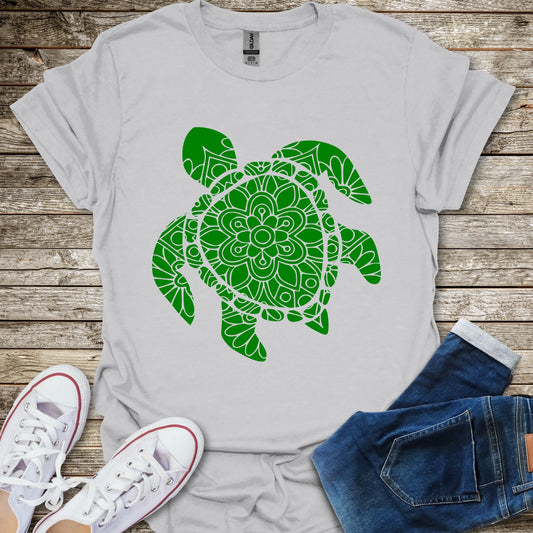 Turtle Mandala T-Shirt