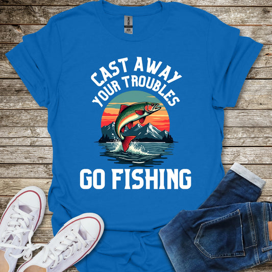 Cast Away Your Troubles T-Shirt
