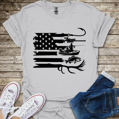 USA Nature Flag T-Shirt