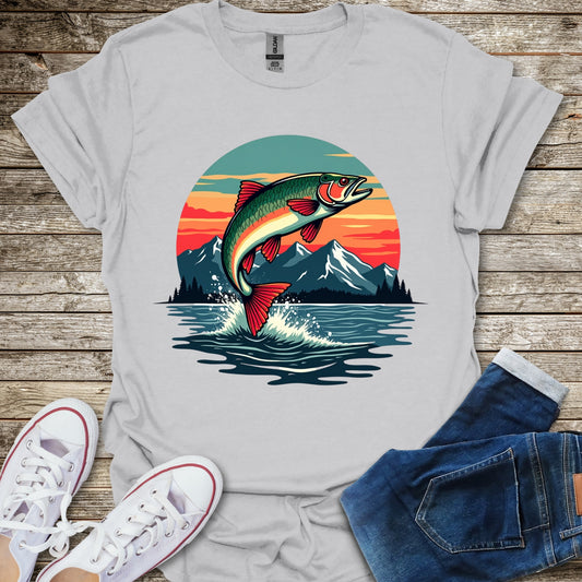 Sunset Fish T-Shirt