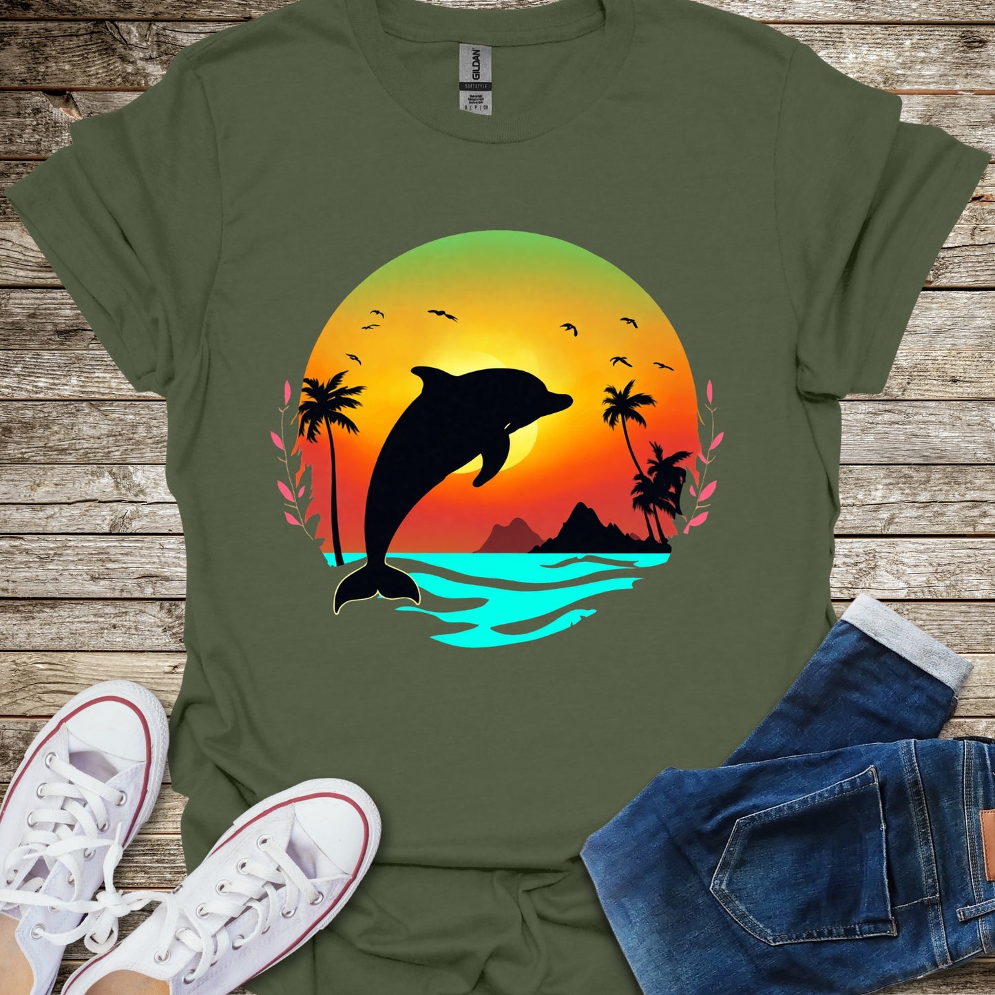 Jumping Dolphin T-Shirt