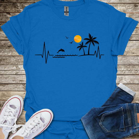 Dolphin Heartbeat T-Shirt