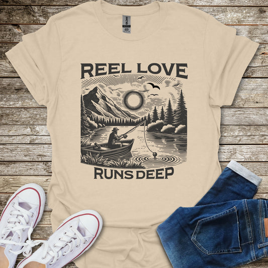 Reel Love Runs Deep T-Shirt