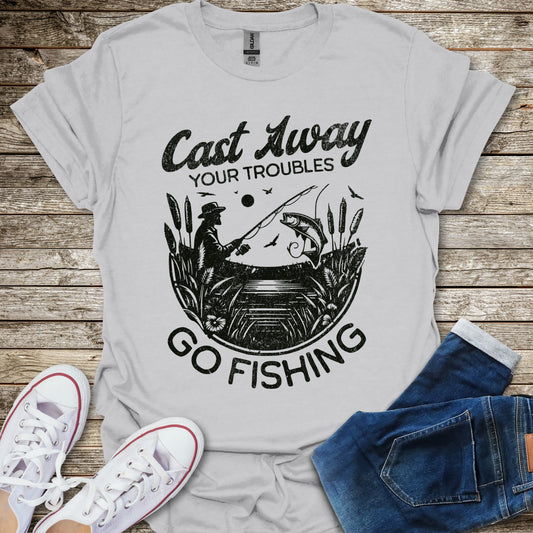 Cast Away Your Troubles T-Shirt