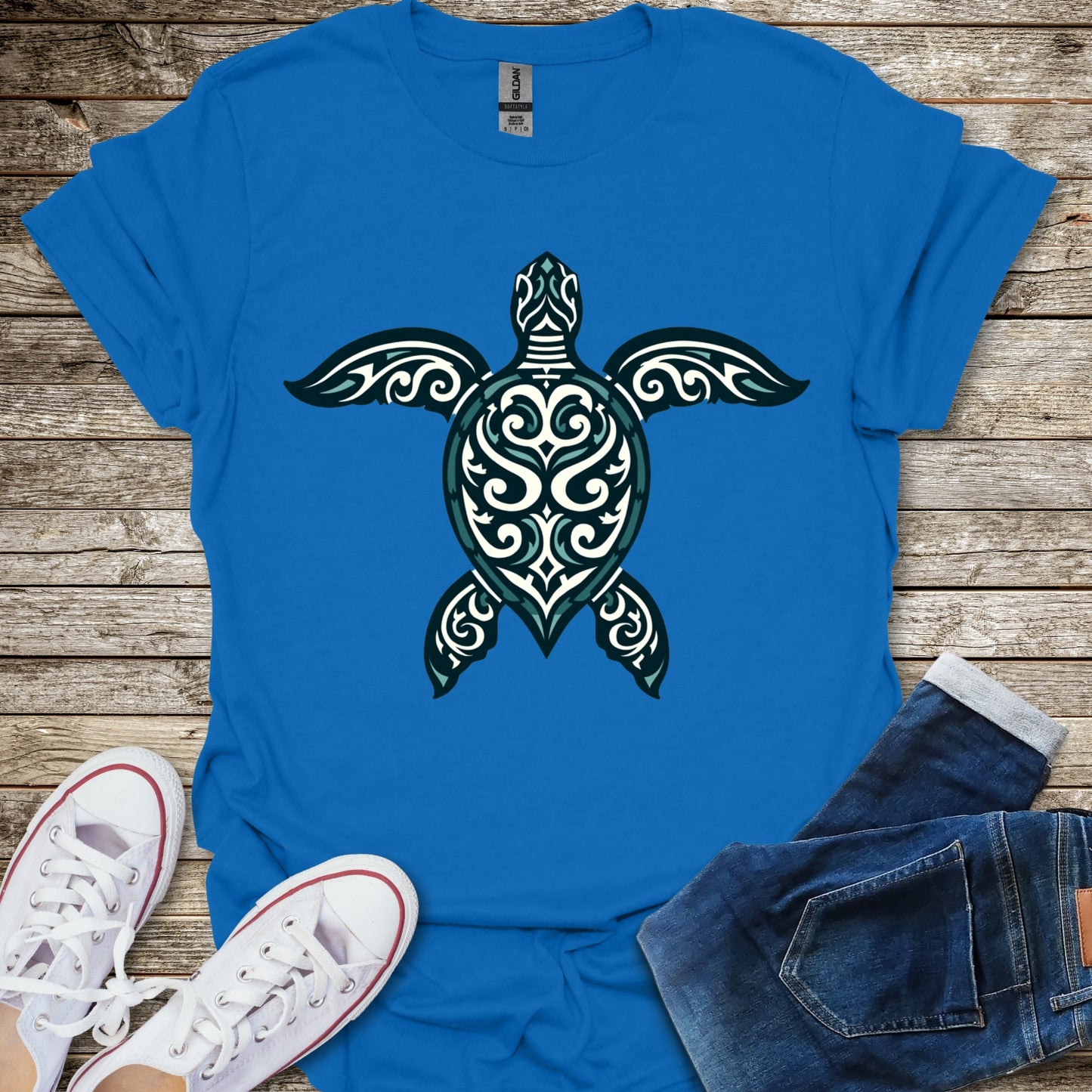 Tribal Turtle T-Shirt