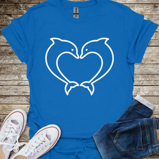 Dolphin Heart T-Shirt