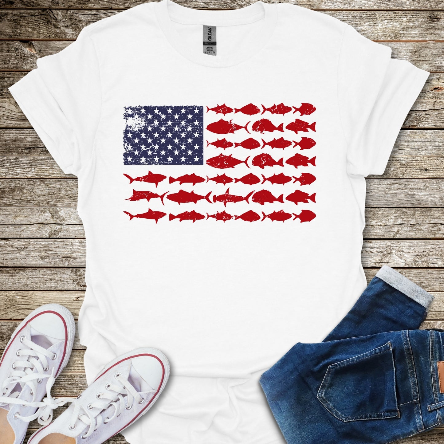 American Fish T-Shirt