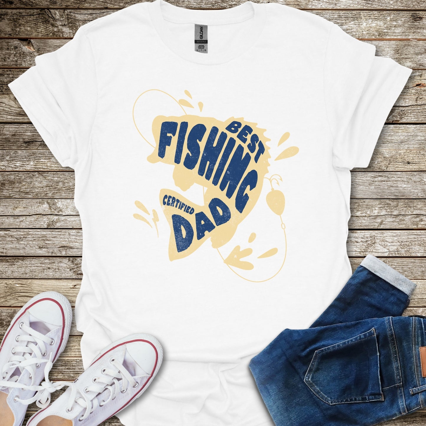 Best Fishing Dad T-Shirt
